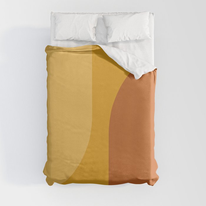 Modern Minimal Arch Abstract LXXII Duvet Cover