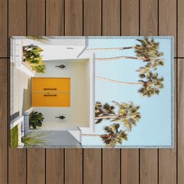 Welcome To Palm Springs Outdoor Rug