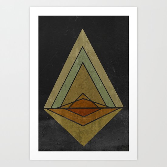 Mountain Art Print by Last Call | Society6