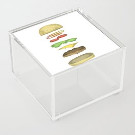 Layered Burger Acrylic Box