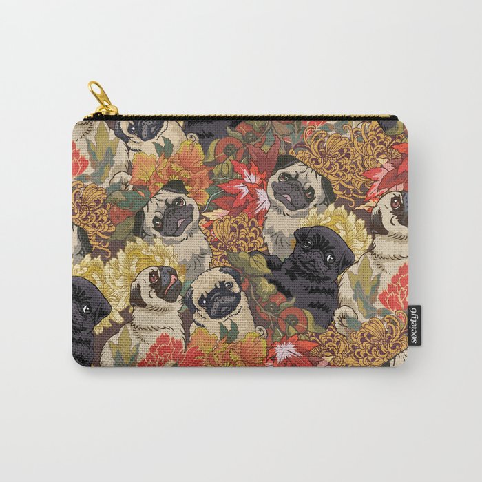 Because Pugs Autumn Carry-All Pouch