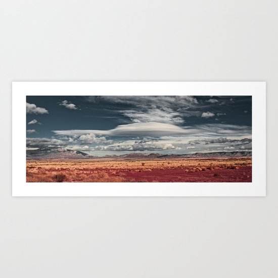 NEW MEXICO DROP POINT Art Print