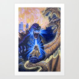 King Godzilla (inner child 2020) Art Print