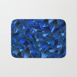 Blue Chromatic Melt Bath Mat