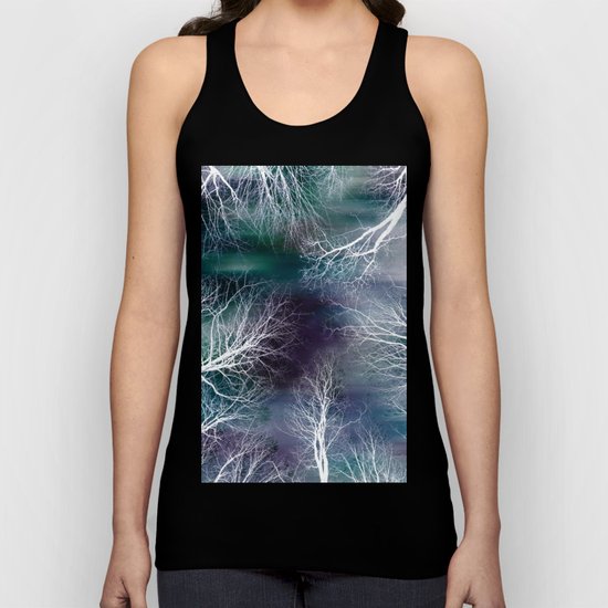Midnight Purple Teal Unisex Tank Top