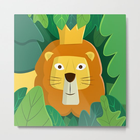 King of the Jungle Metal Print