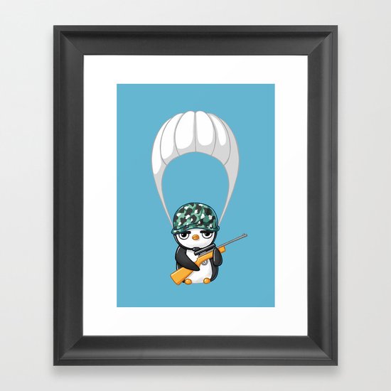 Commando Framed Art Print