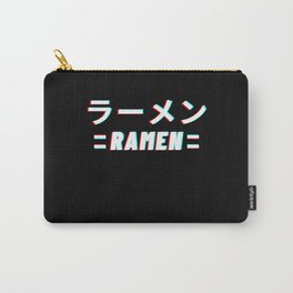 Ramen Noodles Japanese Kanji Anime Girl Carry-All Pouch