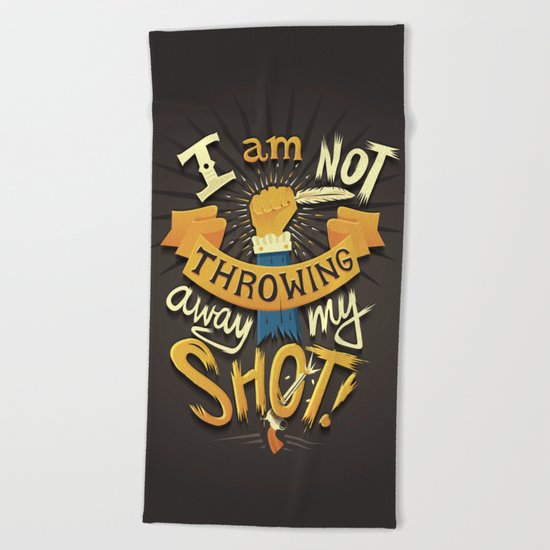 My Shot Beach Towel