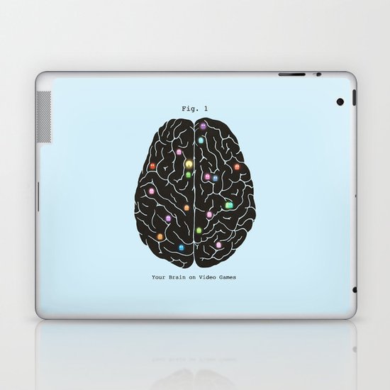 Your Brain On Video Games Laptop & iPad Skin