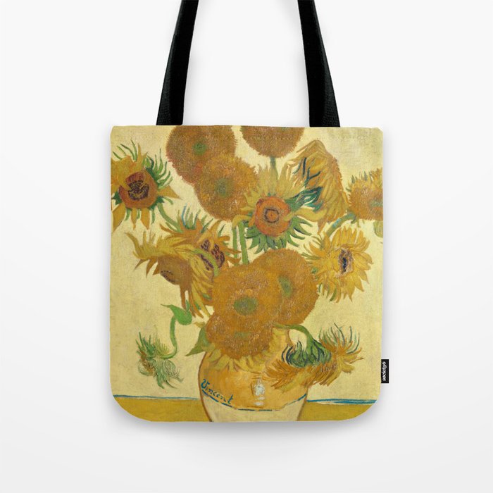 Sunflowers by Vincent Van Gogh Tote Bag