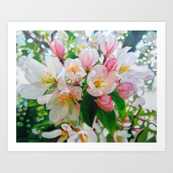 Wild Apple Art Print