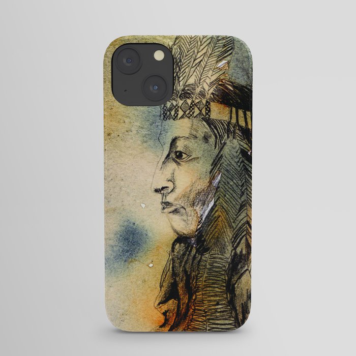 Red Indian iPhone Case