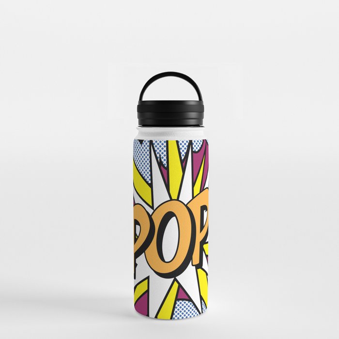 POP Art Exclamation Water Bottle