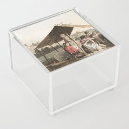 19th century in Yorkshire life Acrylic Box