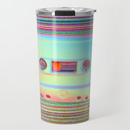 Cassette Tape Art Travel Mug