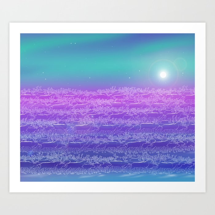 Polar Day Art Print