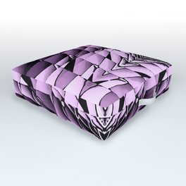 The Purple Diamonte Outdoor Floor Cushion