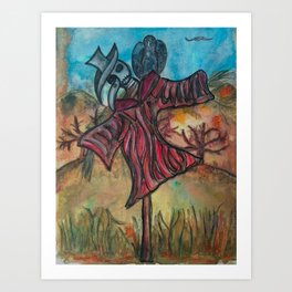 Scarecrow Art Print