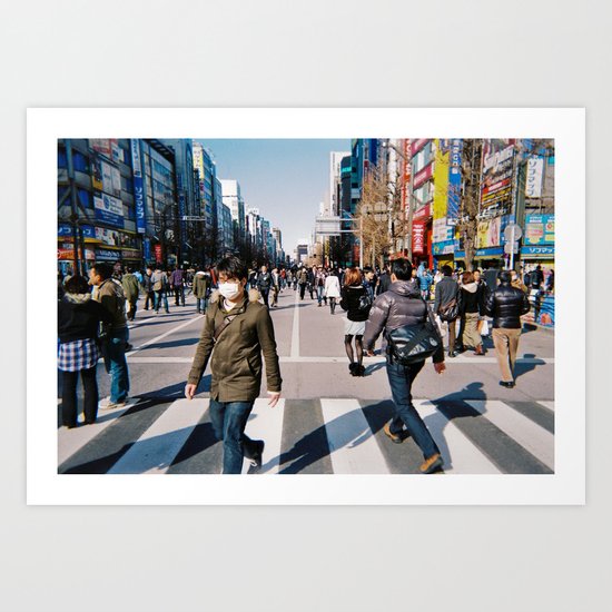 Street factory Art Print