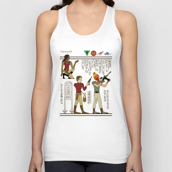 Hero-glyphics: Browncoats Unisex Tank Top