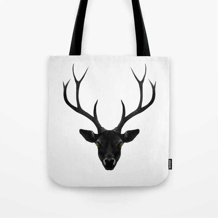 The Black Deer Tote Bag