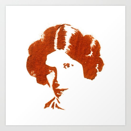 Spices Leia - Paprika Art Print