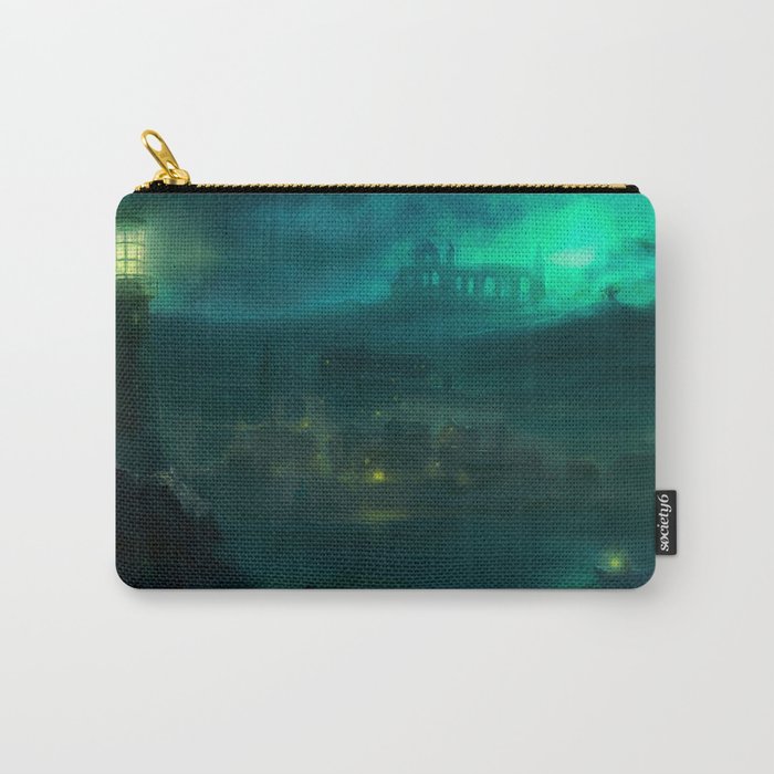 Haunted Fishing Village Carry-All Pouch