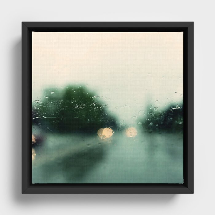 May Roads #2 Framed Canvas