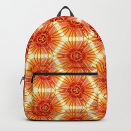 The BEE pattern and the lines Backpack | Digital, Clothing, Orange, Beepattern, Popular, Print, Art, Home, Modern, Decor 