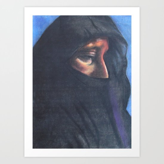Moroccan Woman Art Print