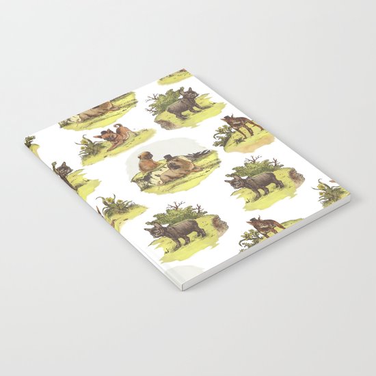 Vintage Dogs Notebook