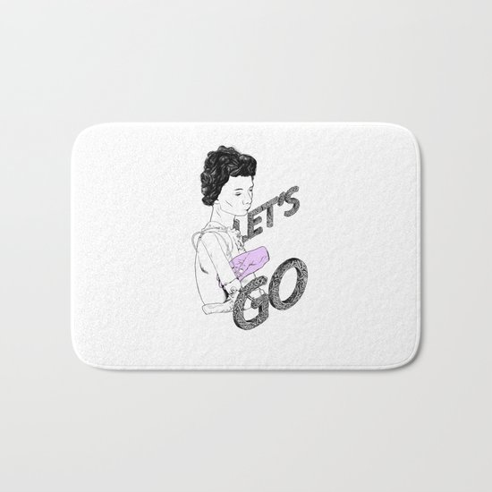 Let's Go Bath Mat