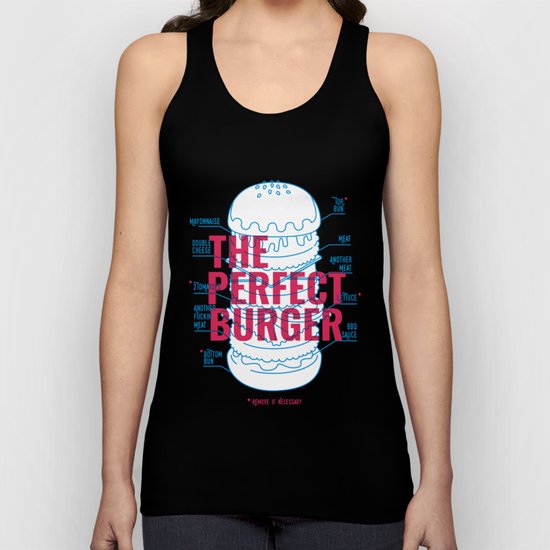 The Perfect Burger Unisex Tank Top