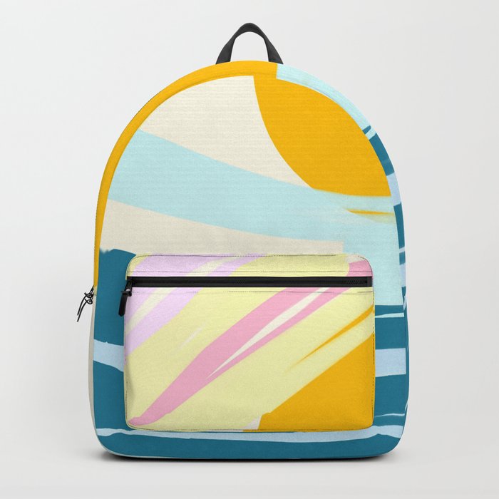 Abstract Sunrise (D205) Backpack
