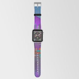 purple city - purple moon Apple Watch Band