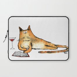 The Cat Relaxes Laptop Sleeve