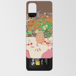 Meadow flowers bouquet Android Card Case