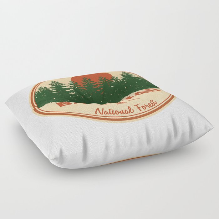 Bankhead National Forest Floor Pillow