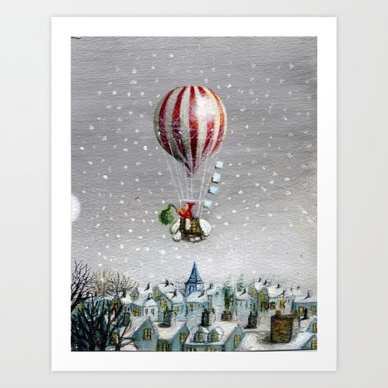 Merry Christmas Art Print