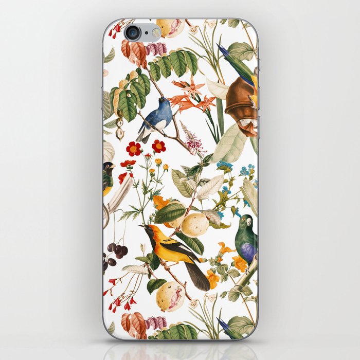 Floral and Birds XXXII iPhone Skin