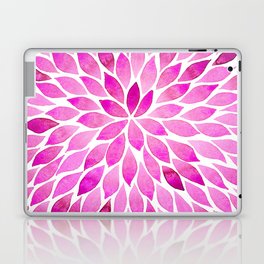 Leaves Pattern - Pink Laptop Skin