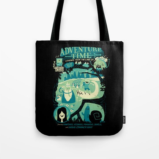 Legends from the Land of Ooo Tote Bag