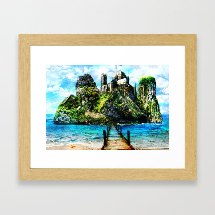 Atlantis Framed Art Print