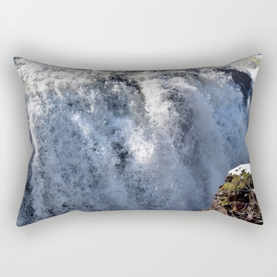 Don't Go Chasing Waterfalls 3 Rectangular Pillow