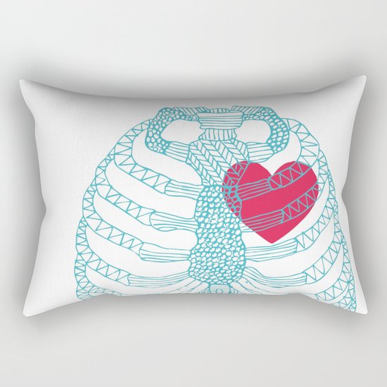 HEart Rectangular Pillow