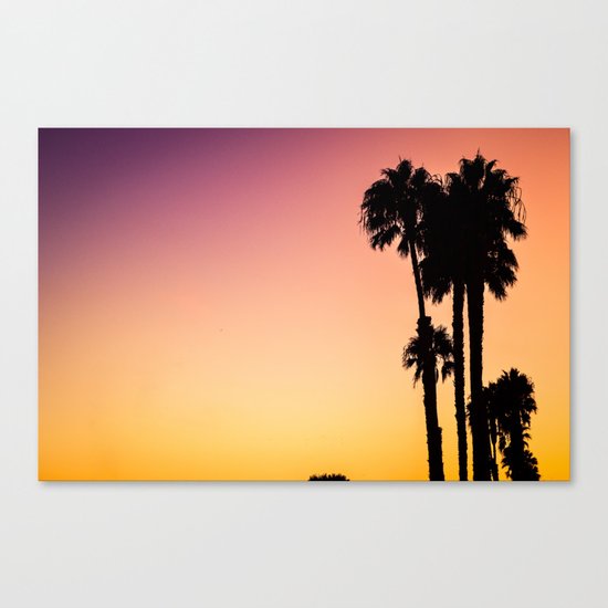 Tropical Sunset Canvas Print