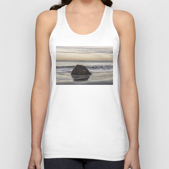 Waves at the beach Unisex Tank Top