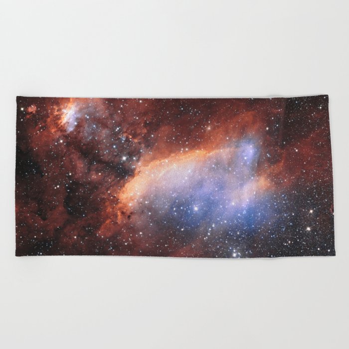 Prawn Nebula Beach Towel