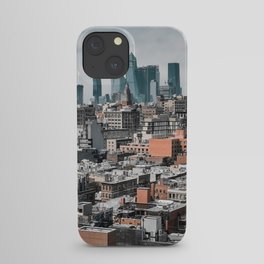 New York City Manhattan rooftops and buildings iPhone Case